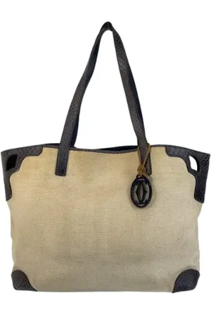 Cartier Pre-owned Tote Bags, female, , ONE SIZE, Pre-owned Leather shoulder-bags