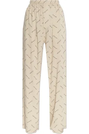 Balenciaga Straight Trousers, female, , XS, Trousers with logo