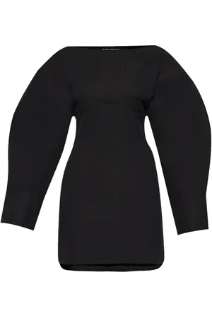 Jacquemus Short Dresses, female, , S, Multi-Layer Boat Neck Dress