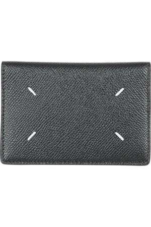 Maison Margiela Wallets & Cardholders, male, , ONE SIZE, Leather Cardholder with Four Compartments