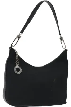 Bvlgari Pre-owned Shoulder Bags, female, , ONE SIZE, Pre-owned Canvas handbags