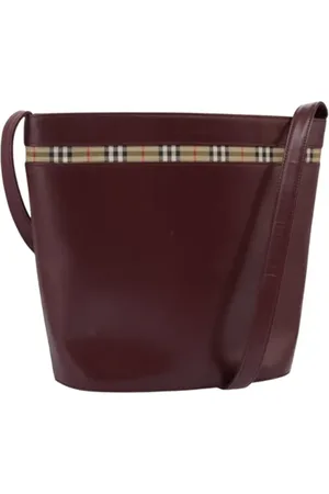 Burberry Pre-owned Cross Body Bags, female, , ONE SIZE, Pre-owned Leather shoulder-bags