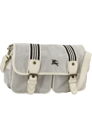 Burberry Pre-owned Cross Body Bags, female, , ONE SIZE, Pre-owned Canvas shoulder-bags