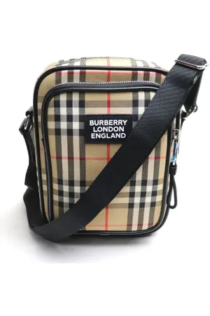 Burberry Pre-owned Cross Body Bags, female, , ONE SIZE, Pre-owned Cotton crossbody-bags