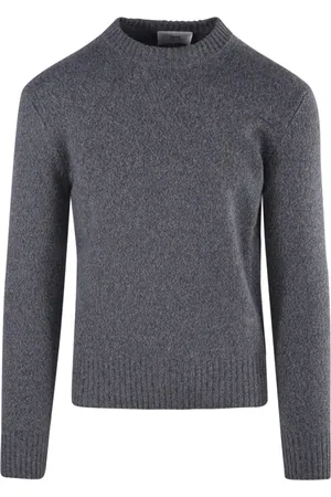 Ami Cashmere Knitwear, male, , M, Heather Grey Knitwear