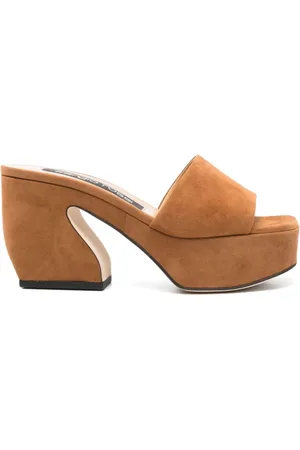 Sergio Rossi Heeled Mules, female, , 5 UK, Elegant Sandals for Women