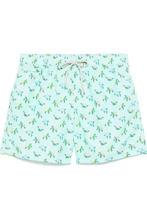 MC2 SAINT BARTH Beachwear, male, , XL, Clear Sea Clothing Elastic Waistband
