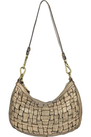 Campomaggi Shoulder Bags, female, , ONE SIZE, Woven Leather Shoulder Bag