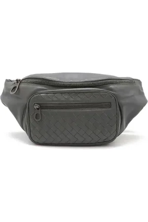 Bottega Veneta Pre-owned Belt Bags, male, , ONE SIZE, Pre-owned Leather crossbody-bags