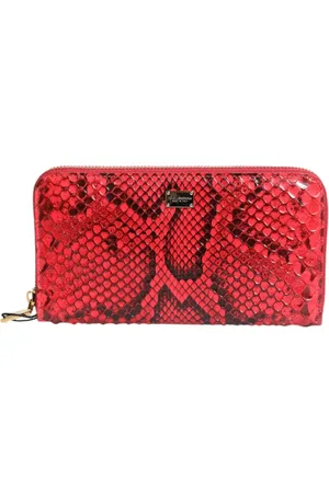 Dolce & Gabbana Python Zip Around Wallet