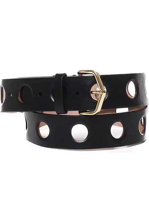 Alaïa Belts, female, , 75 CM, Perforated Polka Dot Belt