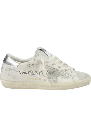 Golden Goose Graphic Super-Star Trainers with Padded Ankle