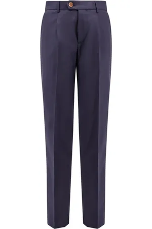Brunello Cucinelli Slim-fit Trousers, male, , L, Wool Trousers Leisure Fit