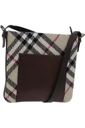 Burberry Pre-owned Cross Body Bags, female, , ONE SIZE, Pre-owned Wool shoulder-bags