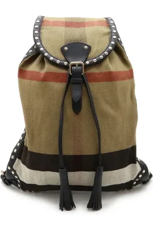 Burberry Pre-owned Backpacks, female, , ONE SIZE, Pre-owned Canvas backpacks