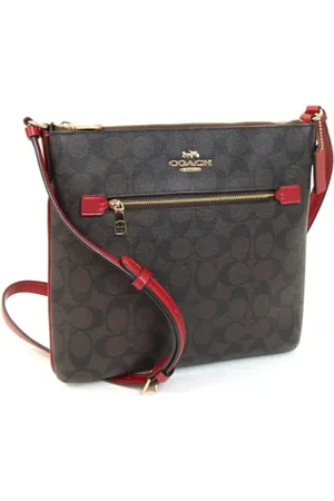 Coach Pre-owned Cross Body Bags, female, , ONE SIZE, Pre-owned Leather shoulder-bags