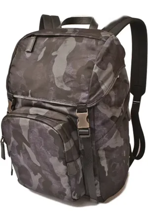 Prada Pre-owned Backpacks, male, , ONE SIZE, Pre-owned Canvas backpacks