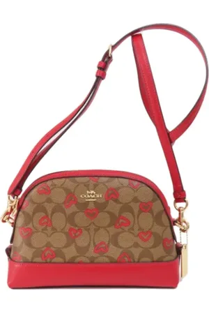 Coach Pre-owned Cross Body Bags, female, , ONE SIZE, Pre-owned Leather shoulder-bags