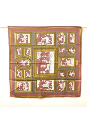 Hermès Pre-owned Scarves, female, , ONE SIZE, Pre-owned Silk scarves