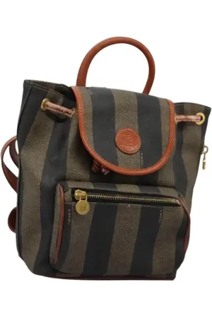 Fendi Pre-owned Backpacks, female, , ONE SIZE, Pre-owned Canvas backpacks