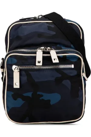 VALENTINO Pre-owned Cross Body Bags, male, , ONE SIZE, Pre-owned Canvas crossbody-bags