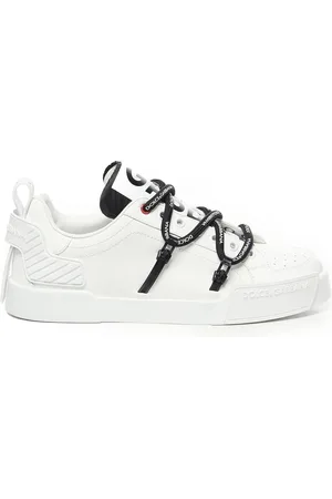 Dolce & Gabbana Baroque Trainers with Tubular Laces