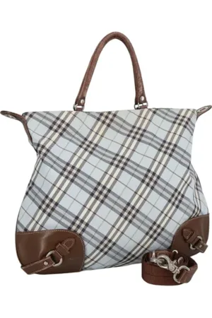 Burberry Pre-owned Tote Bags, female, , ONE SIZE, Pre-owned Canvas handbags