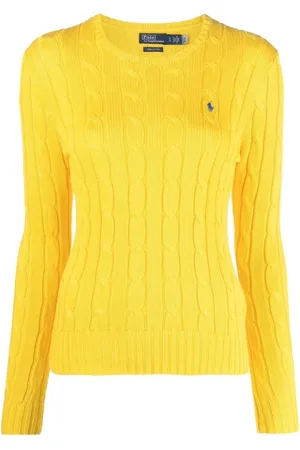 Ralph Lauren Round-neck Knitwear, female, , XS, Cable Knit Jumper
