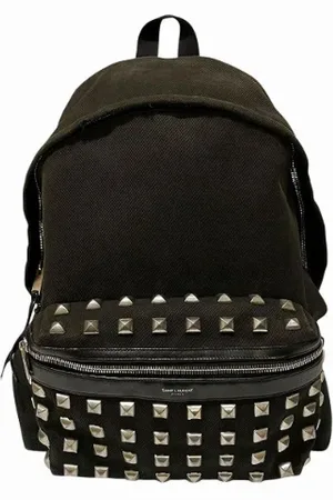 Saint Laurent Pre-owned Backpacks, female, , ONE SIZE, Pre-owned Canvas backpacks
