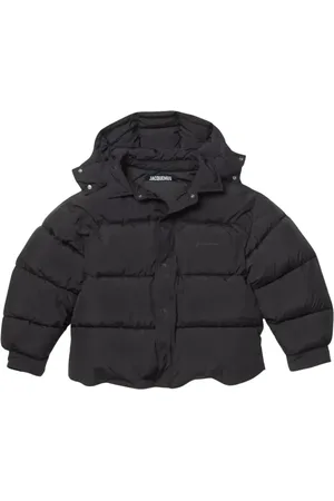 Jacquemus Winter Jackets, male, , M, Parka Jacket with Logo