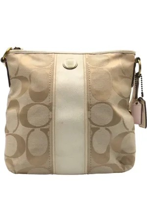 Coach Pre-owned Cross Body Bags, female, , ONE SIZE, Pre-owned Canvas shoulder-bags