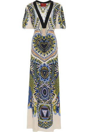 La DoubleJ Maxi Dresses, female, , L, Silk Multicolour Women