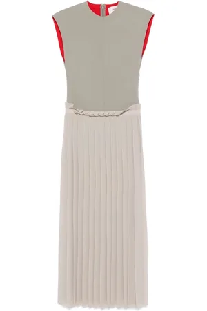 Ami Pleated Dress
