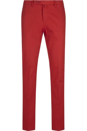 Kiton Slim-fit Trousers, male, , W35, Cotton Elastane Jeans