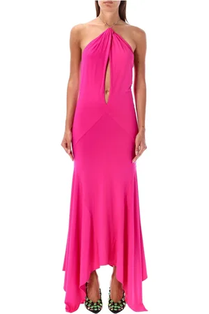 The Attico Jersey Dress with American Neckline