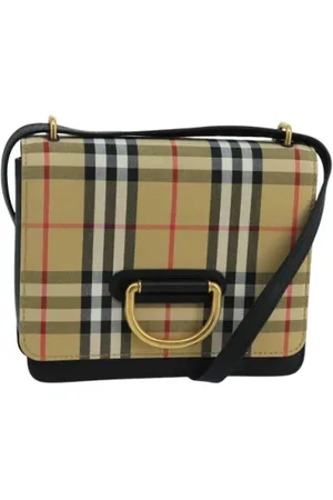 Burberry Pre-owned Cross Body Bags, female, , ONE SIZE, Pre-owned Canvas shoulder-bags