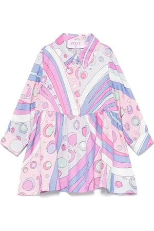 Emilio Pucci Dresses, female, , 3 Y, Viscose Baby Clothing