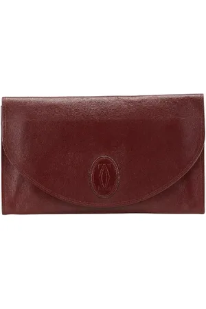 Cartier Pre-owned Clutches, female, , ONE SIZE, Pre-owned Leather clutches