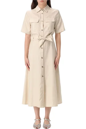 Woolrich Shirt Dresses, female, , L, Long Fluid Dress