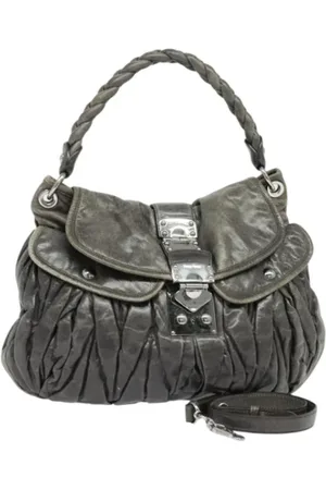 Miu Miu Pre-owned Handbags, female, , ONE SIZE, Pre-owned Leather handbags