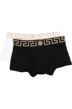 VERSACE Bottoms, male, , 2XL, Underwear with Signature Greca Detailing
