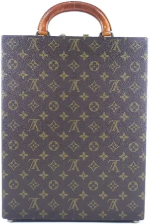 LOUIS VUITTON Pre-owned Handbags, male, , ONE SIZE, Pre-owned Canvas briefcases
