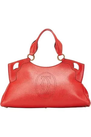 Cartier Pre-owned Tote Bags, female, , ONE SIZE, Pre-owned Leather totes
