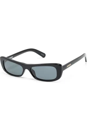 Jacquemus Sunglasses, female, , ONE SIZE, Square Sunglasses with Logo