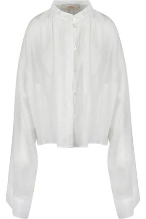 Jucca Shirts, female, , M, Cotton Round Neck Blouse