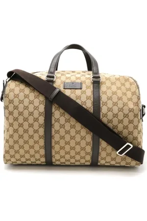 Gucci Pre-owned Handbags, unisex, , ONE SIZE, Pre-owned Canvas travel-bags