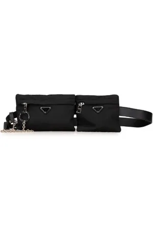 Prada Pre-owned Belt Bags, male, , ONE SIZE, Pre-owned Canvas prada-bags