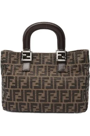 Fendi Pre-owned Tote Bags, female, , ONE SIZE, Pre-owned Canvas totes
