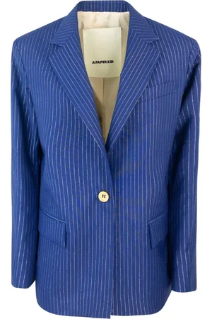 A PAPER KID Blazers, female, , 2XS, Wool Jacket with Decorative Button