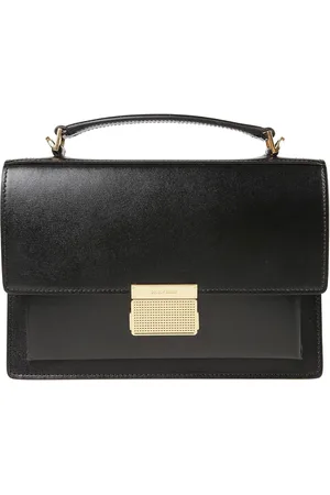Golden Goose Handbags, female, , ONE SIZE, Palmellato Leather Handbag with Gold Details